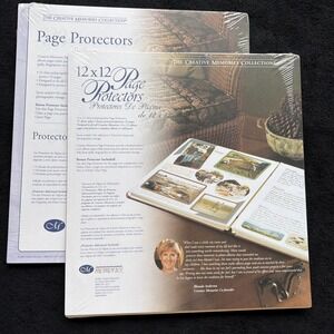 Creative Memories 12x12 Clear Page Protectors - Lot Of 2  -